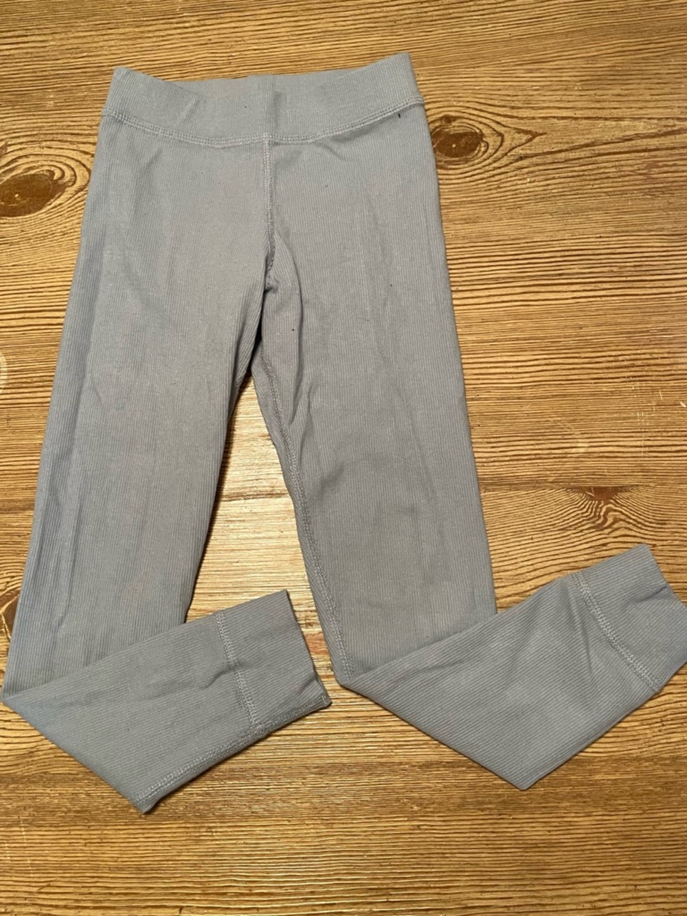 Hanna Andersson Light blue Ribbed Leggings